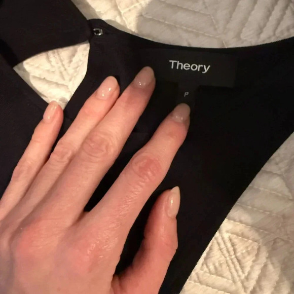 Black  Sleeveless Jumpsuit, Theory, US P (XS) - Picture 6 of 6